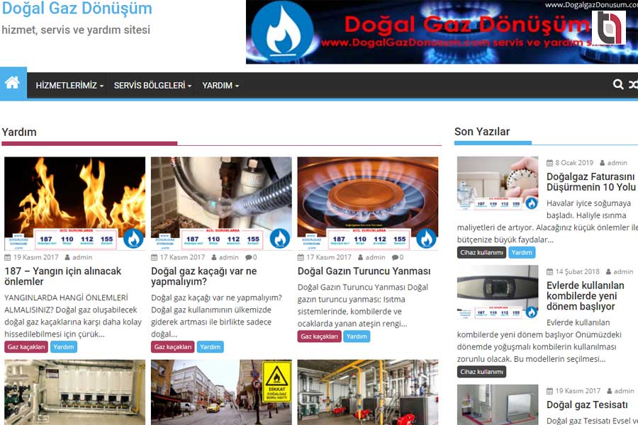 187 Doğalgaz Acil Hattı